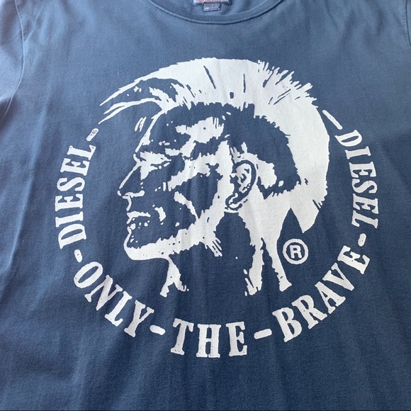 Diesel Industry Iconic Only the Brave T-shirt L - Picture 3 of 7